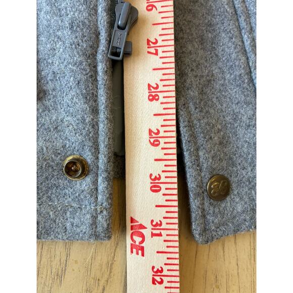 VTG 70s Eddie Bauer Expedition Outfitter Wool Field Jacket Barn Coat Heavy USA S - Picture 7 of 16